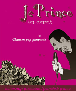 Affiche JC Prince
